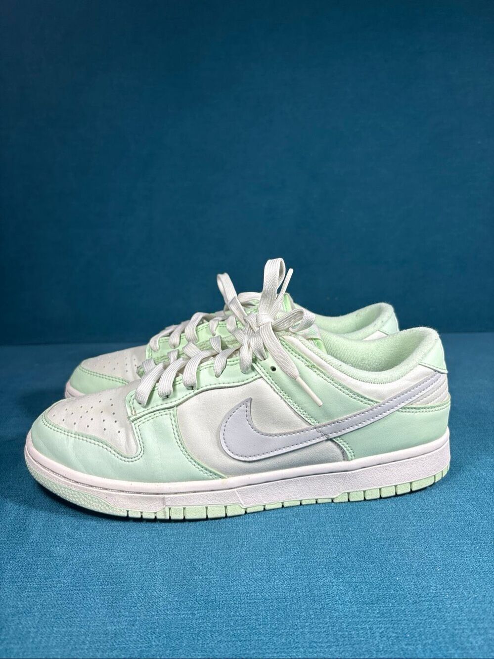 Nike Dunk Low Next Nature Mint Whisper White Women's Size 10.5 (Men's 9) DN1431-